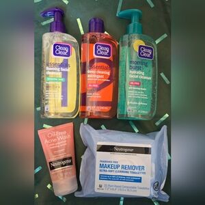 $23 FOR ALL!!! Clean & Clear/Neutrogena Skincare Bundle